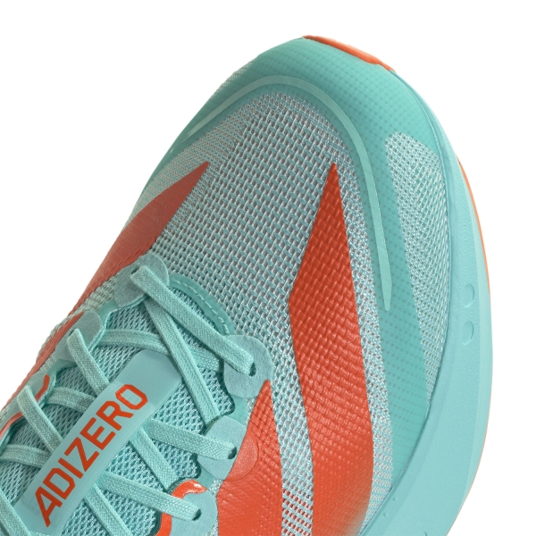adidas ADIZERO Boston 13 - Flash Aqua/Impact Orange/Iron Metallic