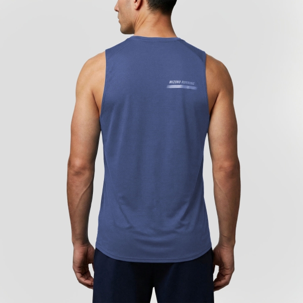 Mizuno Active DryAeroFlow Graphic Tank - Estate Blue