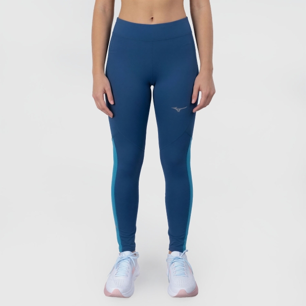 Women's Running Tights Mizuno Alpha 7/8 Tights  Sailor Blue J2GBD20921