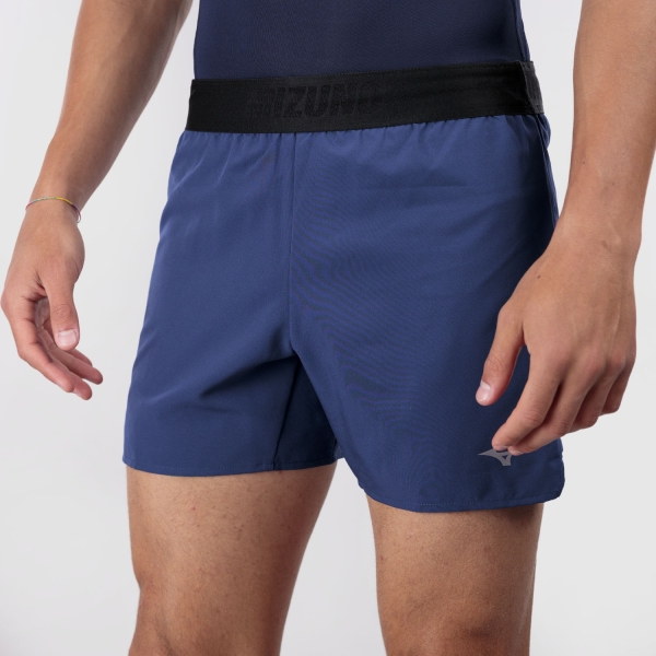 Men's Running Shorts Mizuno Core 2 in 1 5.5in Shorts  Estate Blue J2GBD00912