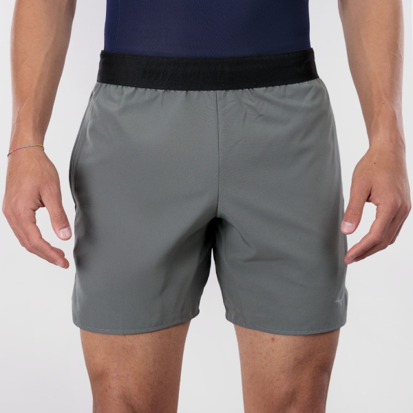 Men's Running Shorts Mizuno Core Logo 7.5in Shorts  Lava Smoke J2GBD00808