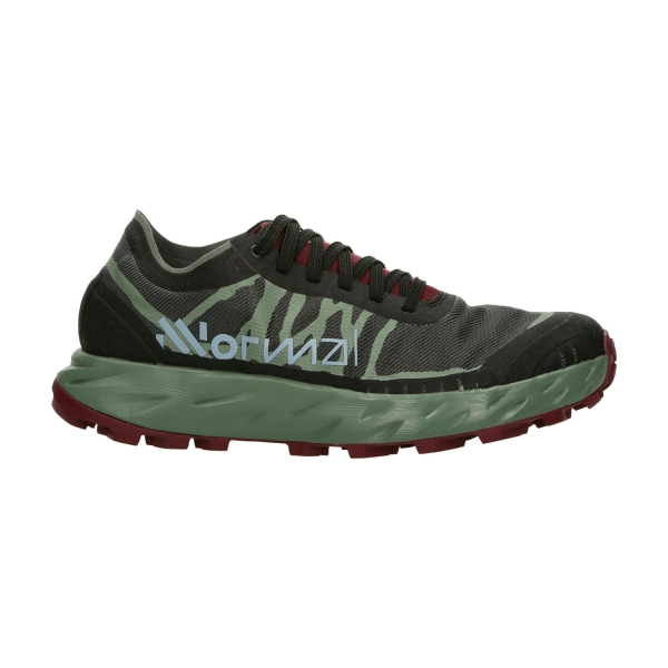 Men's Trail Running Shoes NNormal Kjerag Brut  Red/Green N1ZKSM1004