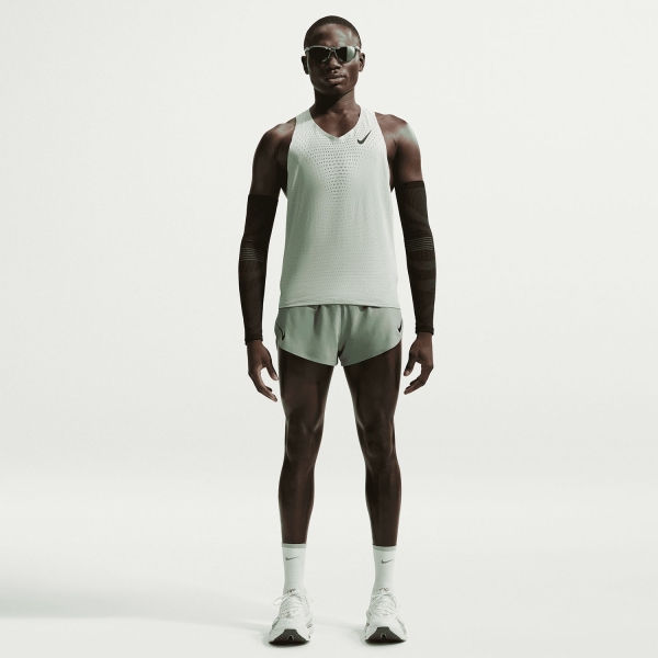 Nike Dri-FIT ADV AeroSwift 2in Pantaloncini - Steam/Black