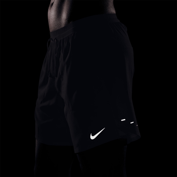 Nike Stride 2 in 1 7in Shorts - Midnight Navy/Reflective Silver