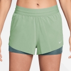 Nike Swift 2 in 1 2.5in Shorts - Steam/Mineral Slate/Reflective Silver