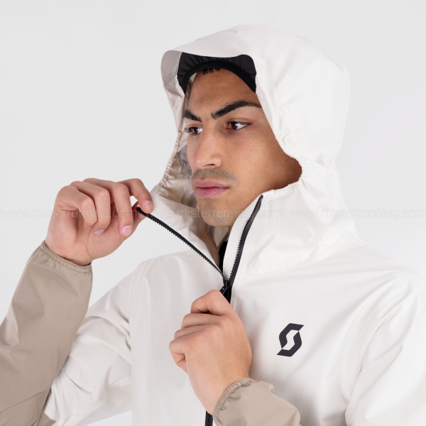 SCOTT Explorair Light Dryo 2.5L Jacket - Cotton White/Black
