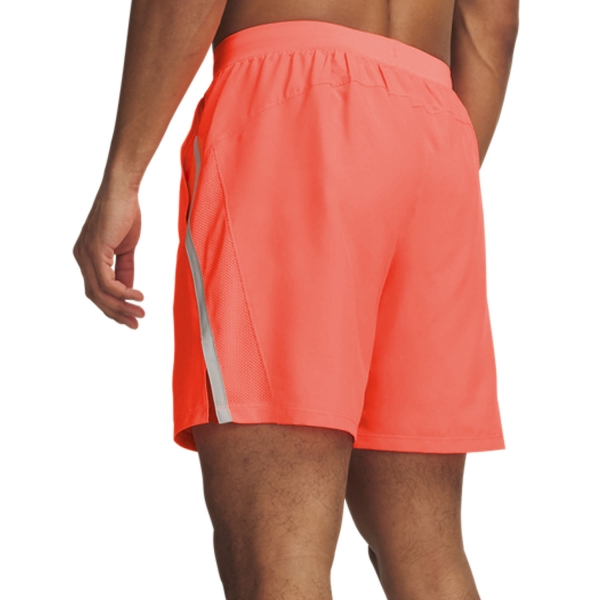 Under Armour Launch 7in Shorts - Electric Tangerine