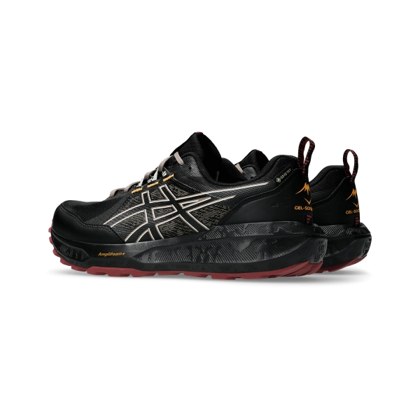 ASICS Gel Sonoma 8 GTX - Black/Brisket Red