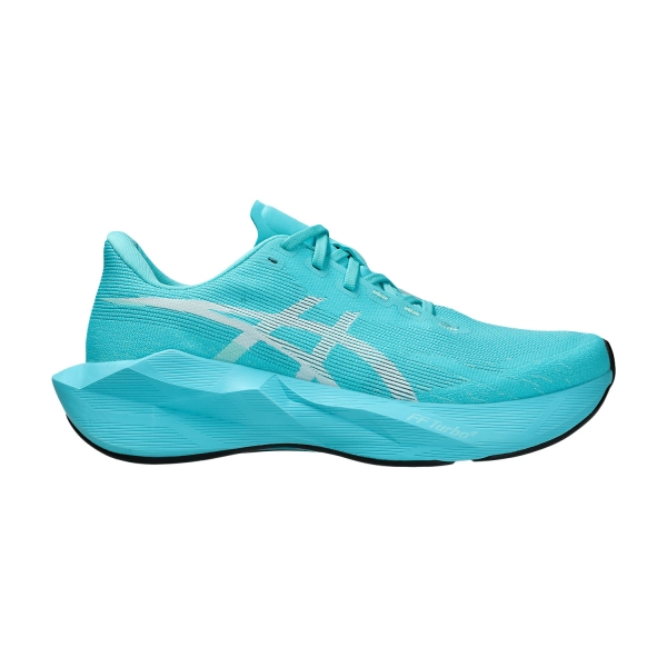 Men's Performance Running Shoes ASICS Novablast 6  Energy Aqua/White 1011C243400