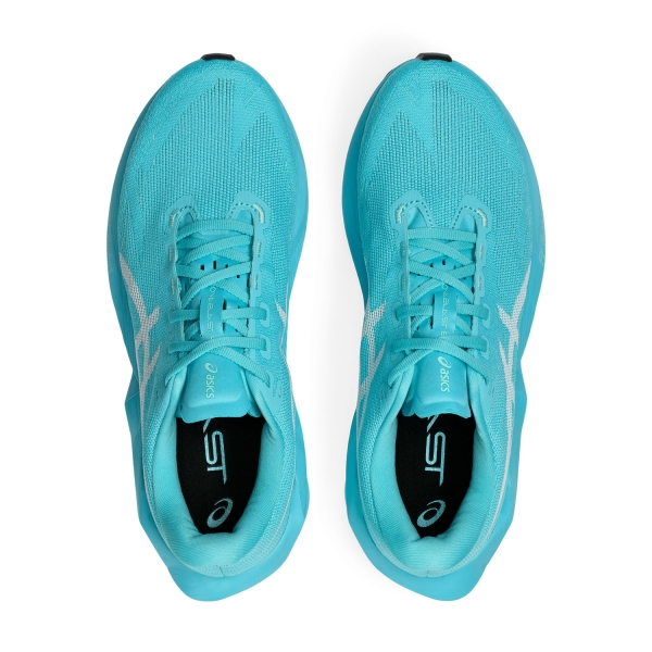 ASICS Novablast 6 - Energy Aqua/White