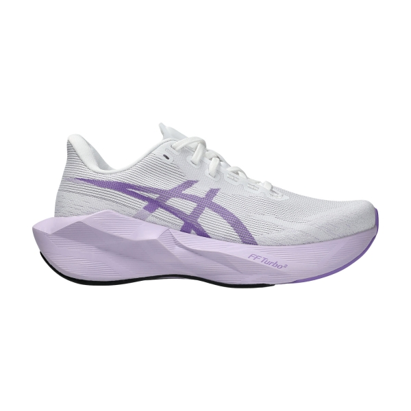 Women's Performance Running Shoes ASICS Novablast 6  White/Murasaki 1012C008101