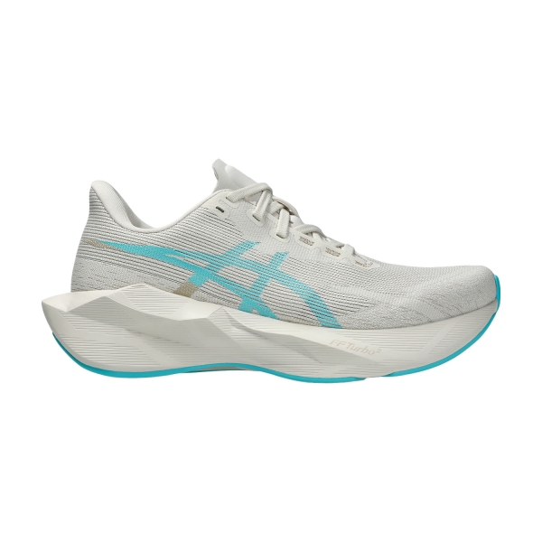Women's Performance Running Shoes ASICS Novablast 6  Soft Oat/Energy Aqua 1012C008250