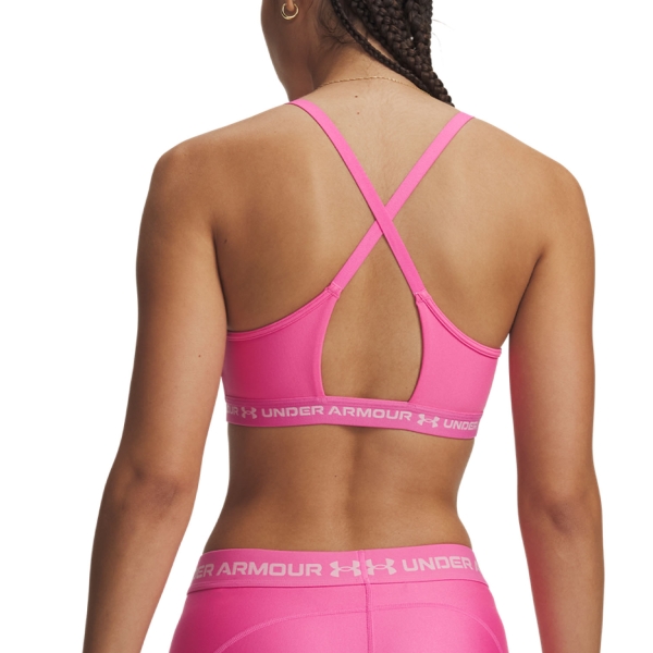 Under Armour Crossback Low Sujetador Deportivo - Pink Frenzy/Prime Pink