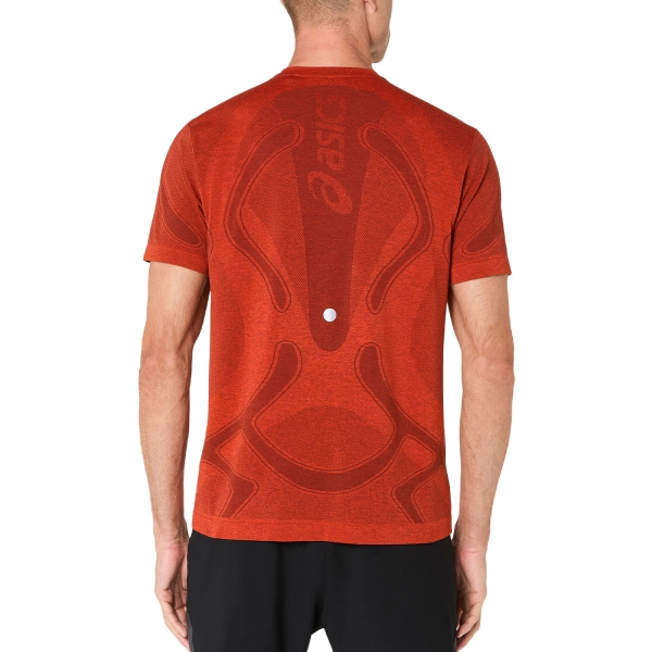 ASICS Road Seamless T-Shirt - Singed Red