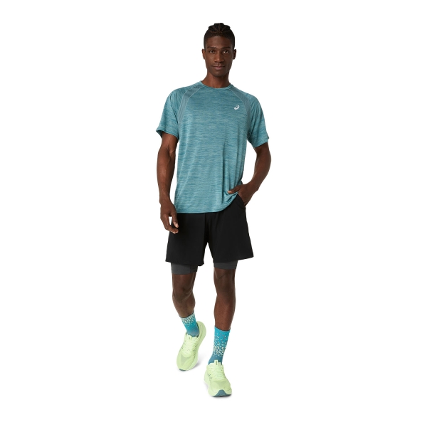 ASICS Road Pro T-Shirt - Foggy Teal