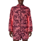 ASICS Fujitrail Jacket - Blazing Coral/Dark Aubergine