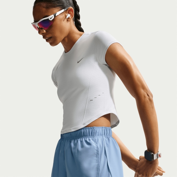 Nike Dri-FIT Tempo 3in Shorts - Work Blue/Reflective Silver