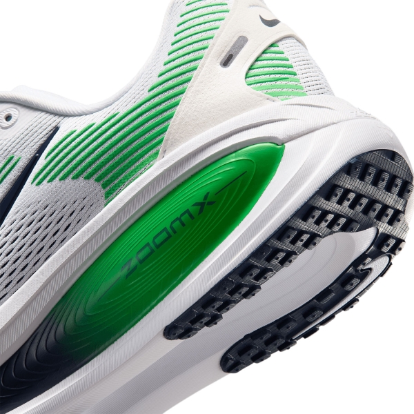 Nike Vomero 18 - White/Midnight Navy/Green Spark