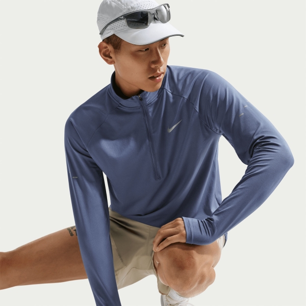 Nike Stride Shirt - Diffused Blue/Reflective Silver