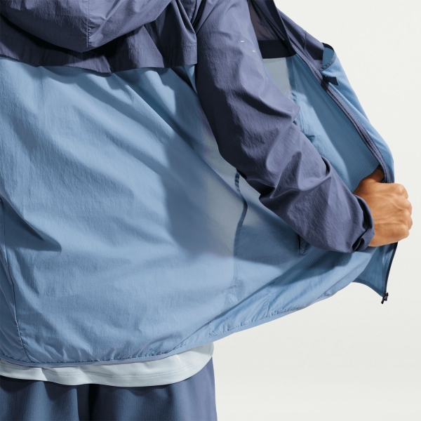 Nike Dri-FIT UV Stride Jacket - Diffused Blue/Work Blue/Reflective Silver
