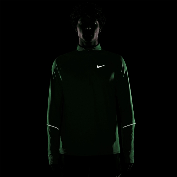 Nike Dri-FIT UV Miler Shirt - Illusion Green/Reflective Silver