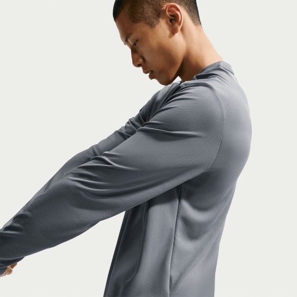 Nike Dri-FIT UV Miler Shirt - Smoke Grey/Reflective Silver