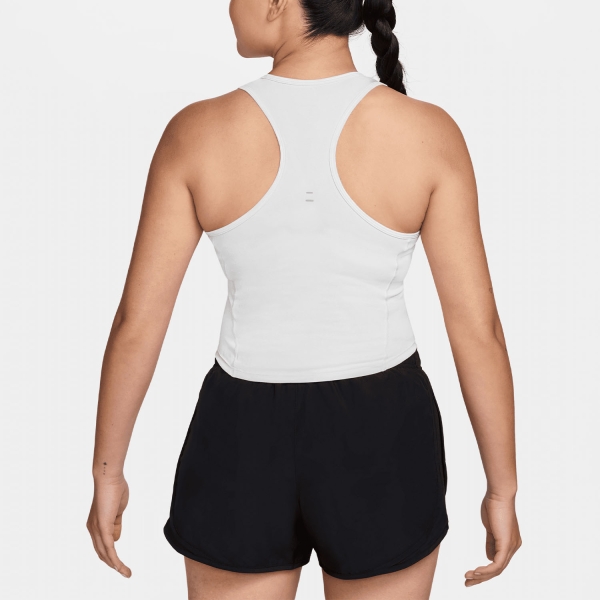 Nike Tempo Swoosh Top - White/Reflective Silver/Black