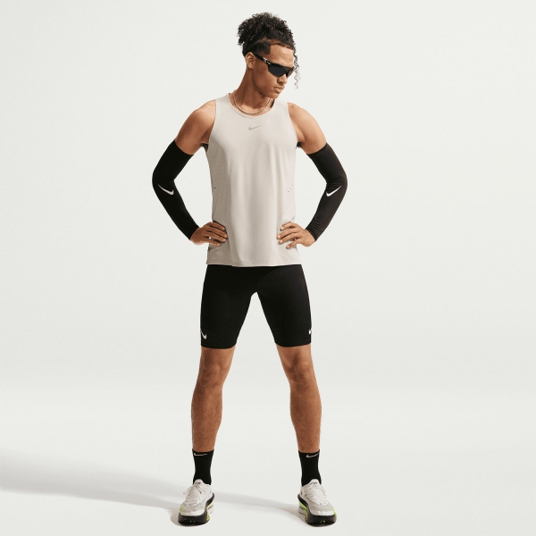 Nike Aero-FIT Stride Tank - Cream II/Sail/Reflective Silver