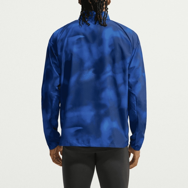 Nike Repel Miler UV AOP Jacket - Midnight Navy/Hyper Royal/Reflective Silver