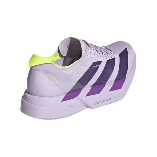 adidas ADIZERO adios Pro 4 - Purple Tint/Solar Purple/Signal Green