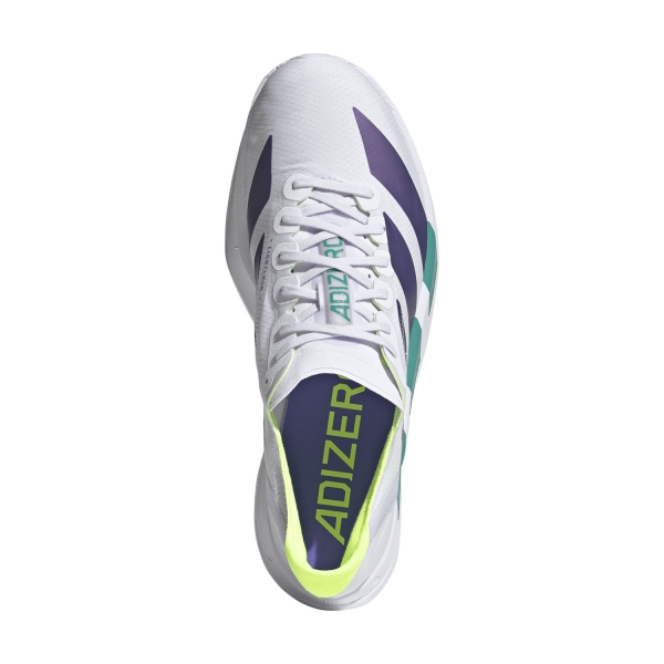 adidas ADIZERO adios Pro 4 - Frozen Purple/Solar Purple/Signal Green