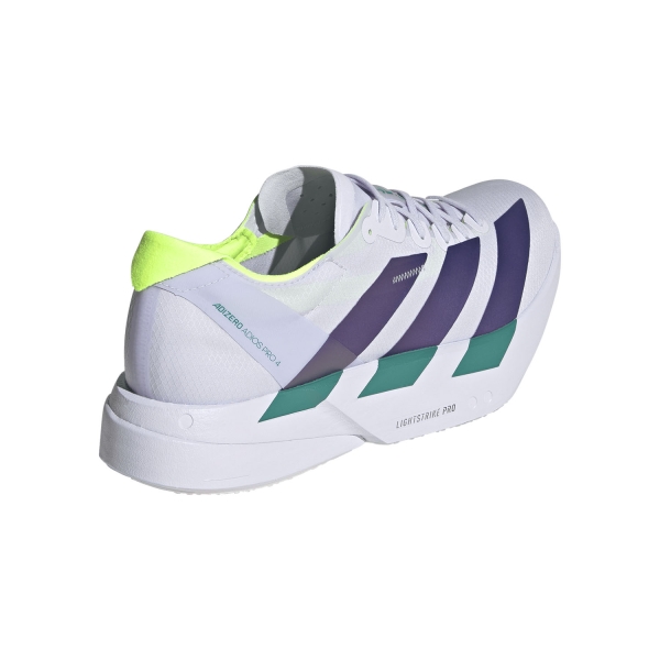 adidas ADIZERO adios Pro 4 - Frozen Purple/Solar Purple/Signal Green