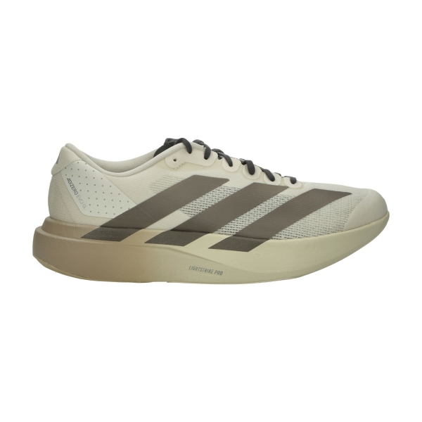 Men's Performance Running Shoes adidas ADIZERO Evo SL  Off White/Aurora Coffee Metallic/Matte Silver KI9873