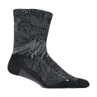ASICS Fujitrail Graphic Crew Socks - Black/Cloud Grey