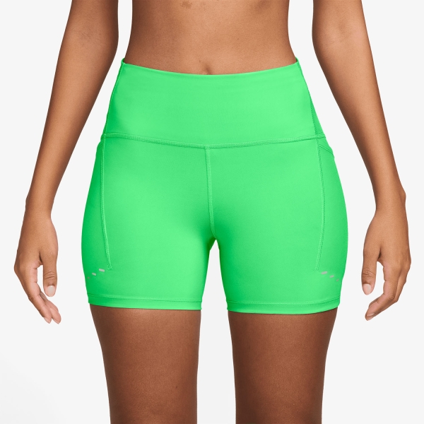 Women's Running Shorts Nike Swift 4in Shorts  Illusion Green/Reflective Silver HJ2258336