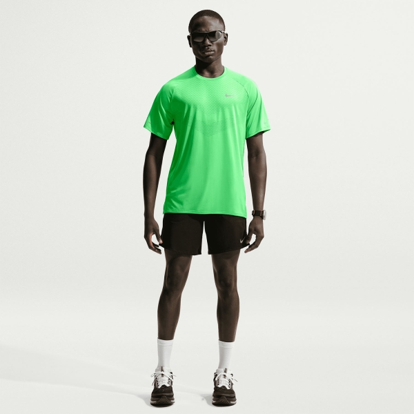 Nike Dri-FIT ADV Stride T-Shirt - Green Spark/Reflective Silver