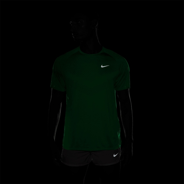 Nike Dri-FIT ADV Stride T-Shirt - Green Spark/Reflective Silver