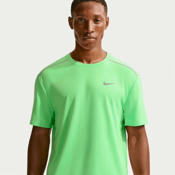 Nike Dri-FIT UV Miler T-Shirt - Illusion Green/Reflective Silver