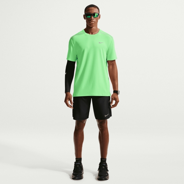 Nike Dri-FIT UV Miler T-Shirt - Illusion Green/Reflective Silver