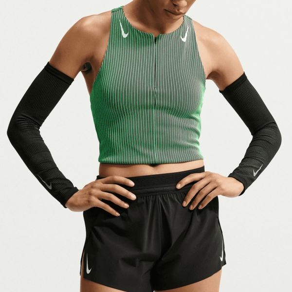 Women's Running Tank Nike DriFIT ADV AeroSwift Top  Illusion Green/Black/White IM7561336