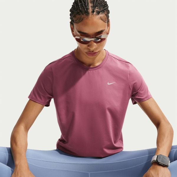 Nike Dri-FIT Swift T-Shirt - Pink Smoke/Reflective Silver