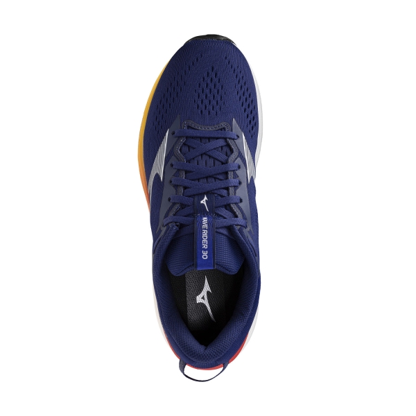Mizuno Wave Rider 30 - Beacon Blue/White/Artisans Gold