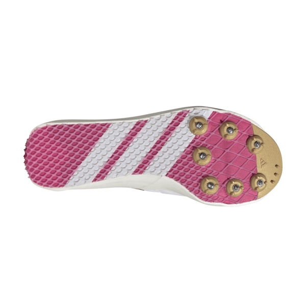 adidas ADIZERO Triple Jump/Pole Vault WC - FTWR White/Core Black/Gold Metallic