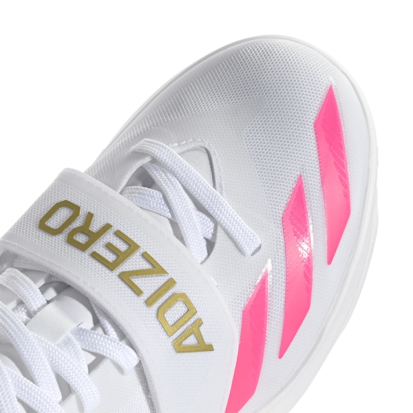 adidas ADIZERO Triple Jump/Pole Vault WC - FTWR White/Core Black/Gold Metallic