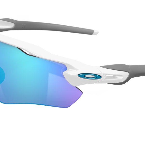 Oakley Radar EV Path Occhiali - Polished White/Prizm Sapphire