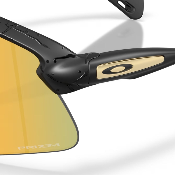 Oakley Stunt Devil Gafas de Sol - Matte Black Splatter/Prizm 24k