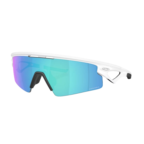 Running Sunglasses Oakley Sphaera Strike Sunglasses  Matte White/Prizm Sapphire OO95310437