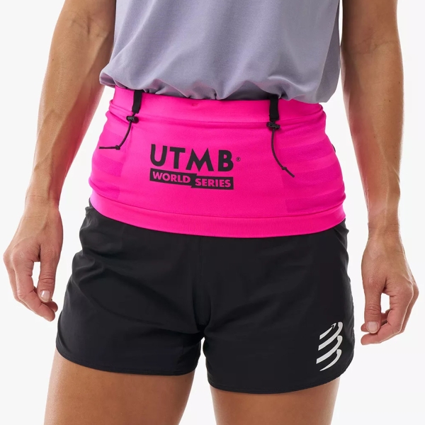 Compressport Free Pro UTMB Belt  Neon Pink XRPU19583036
