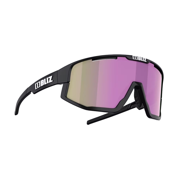 Bliz Fusion Small Sunglasses - Matte Black/Brown/Rose Multi