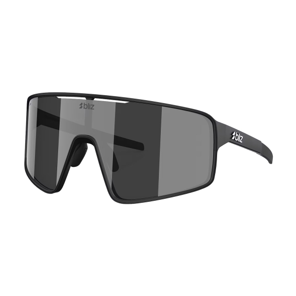 Running Sunglasses Bliz P001 Small Sunglasses  Matte Black/Smoke/Silver Mirror ZB70152438